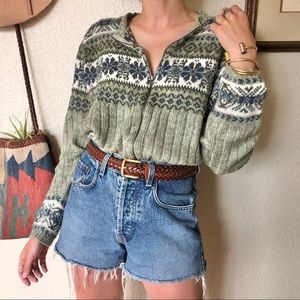 Y2K Granny Knit Cardigan